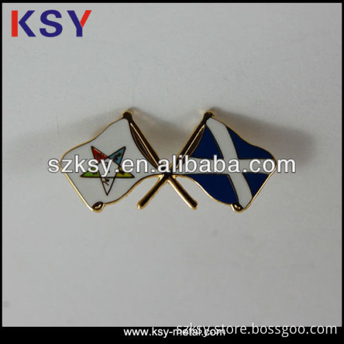 High quality butterfly clasp pin badge
